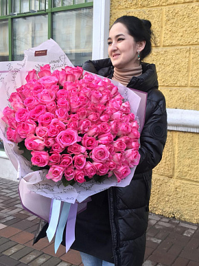 Купить розы в Алматы, Нур-Султане, Семее, Караганде, Усть-Каменогорске, Павлодаре