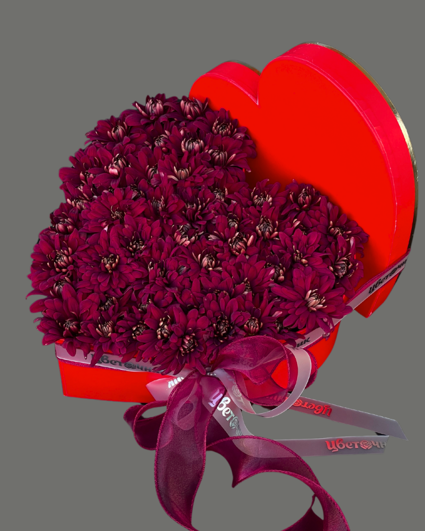 картинка Красное сердце "Эми"